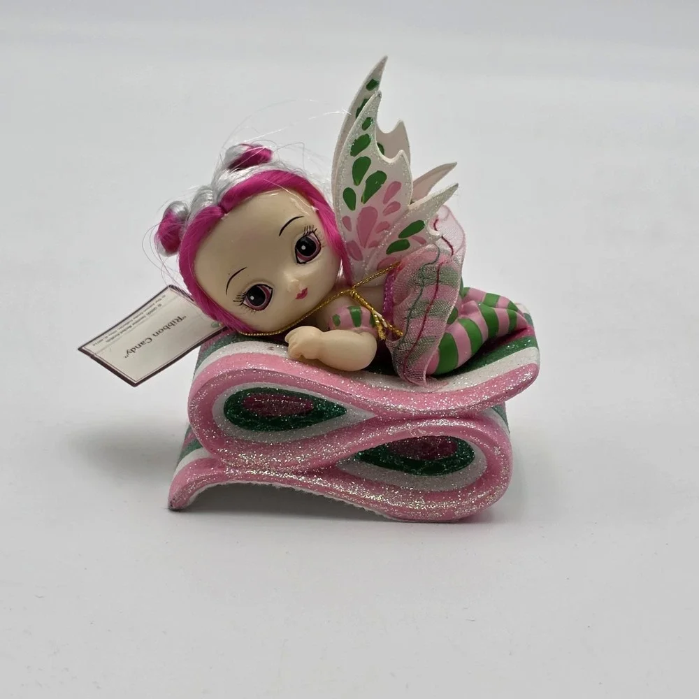Ashton Drake Ribbon‎ Candy Fairy Sweet Christmas Figurine